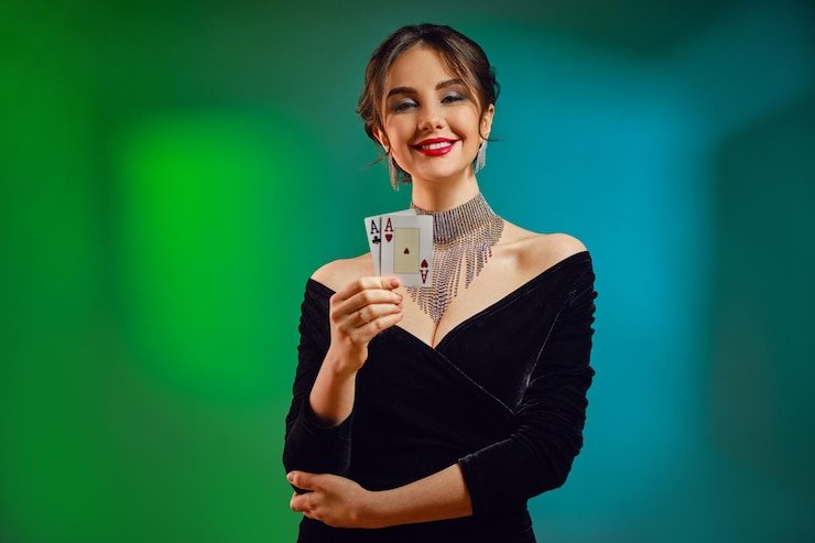 Tampilan keamanan privasi akun digital dengan simbol kunci dan gembok warna neon